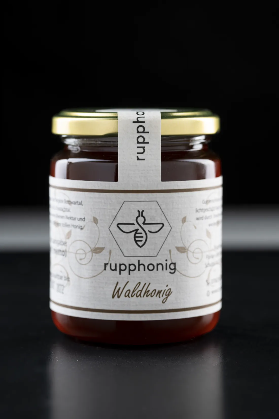 Glas Waldhonig von rupphonig